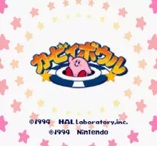 Image n° 1 - screenshots  : Kirby Bowl